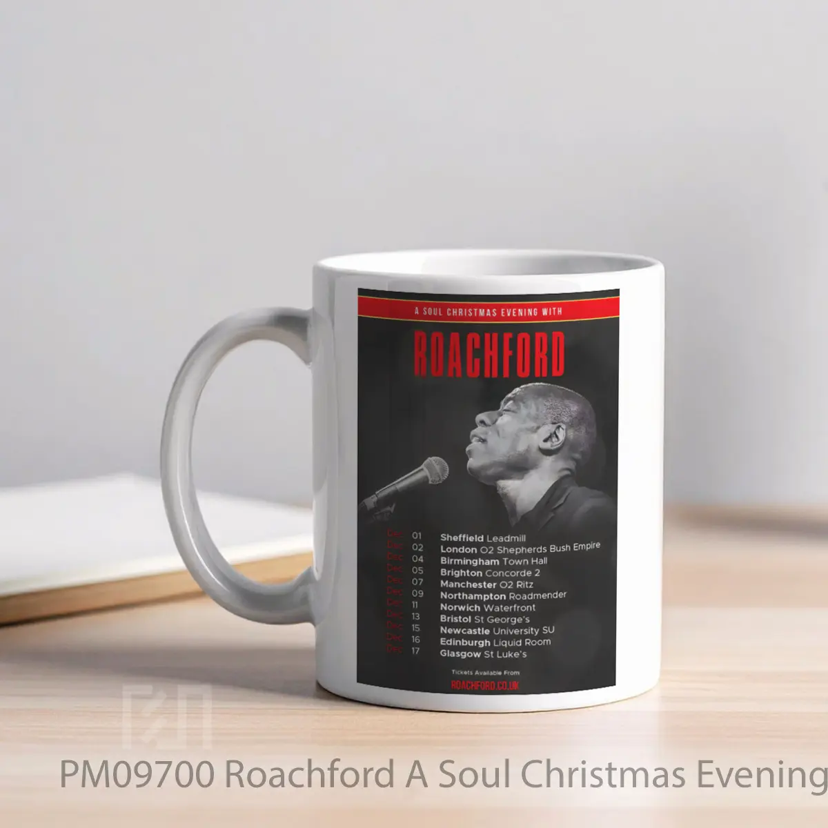 Mug Roachford A Soul Christmas Evening Uk Tour 2023 MPM09700 - All-side / Desain