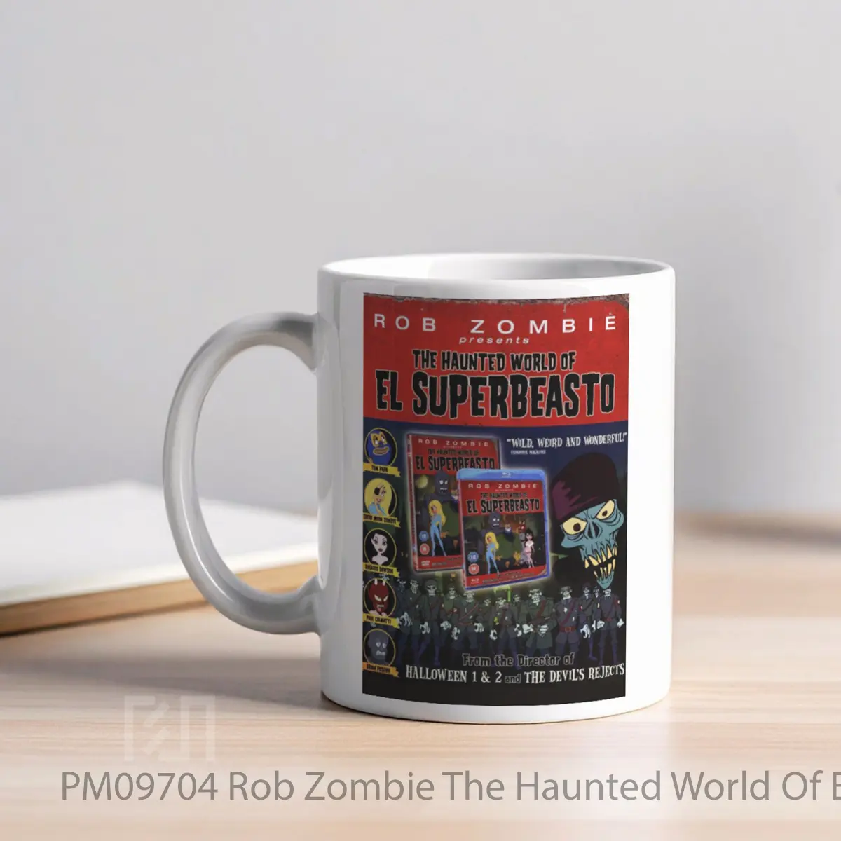Mug Rob Zombie The Haunted World Of El Superbeasto Pos MPM09704 - All-side / Desain