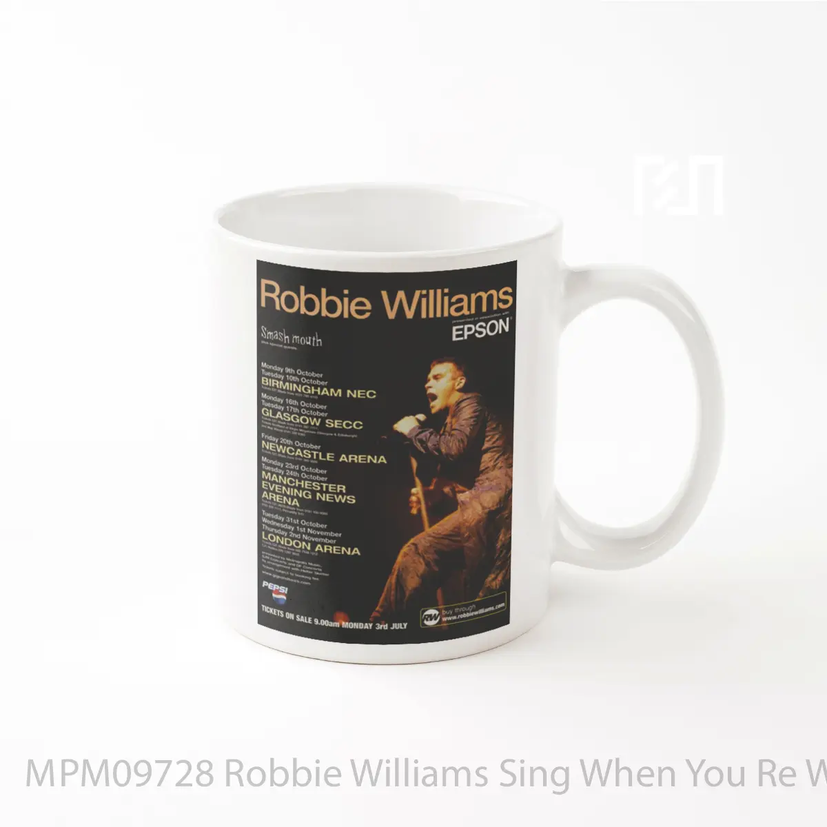 Mug Robbie Williams Sing When You Re Winning MPM09728