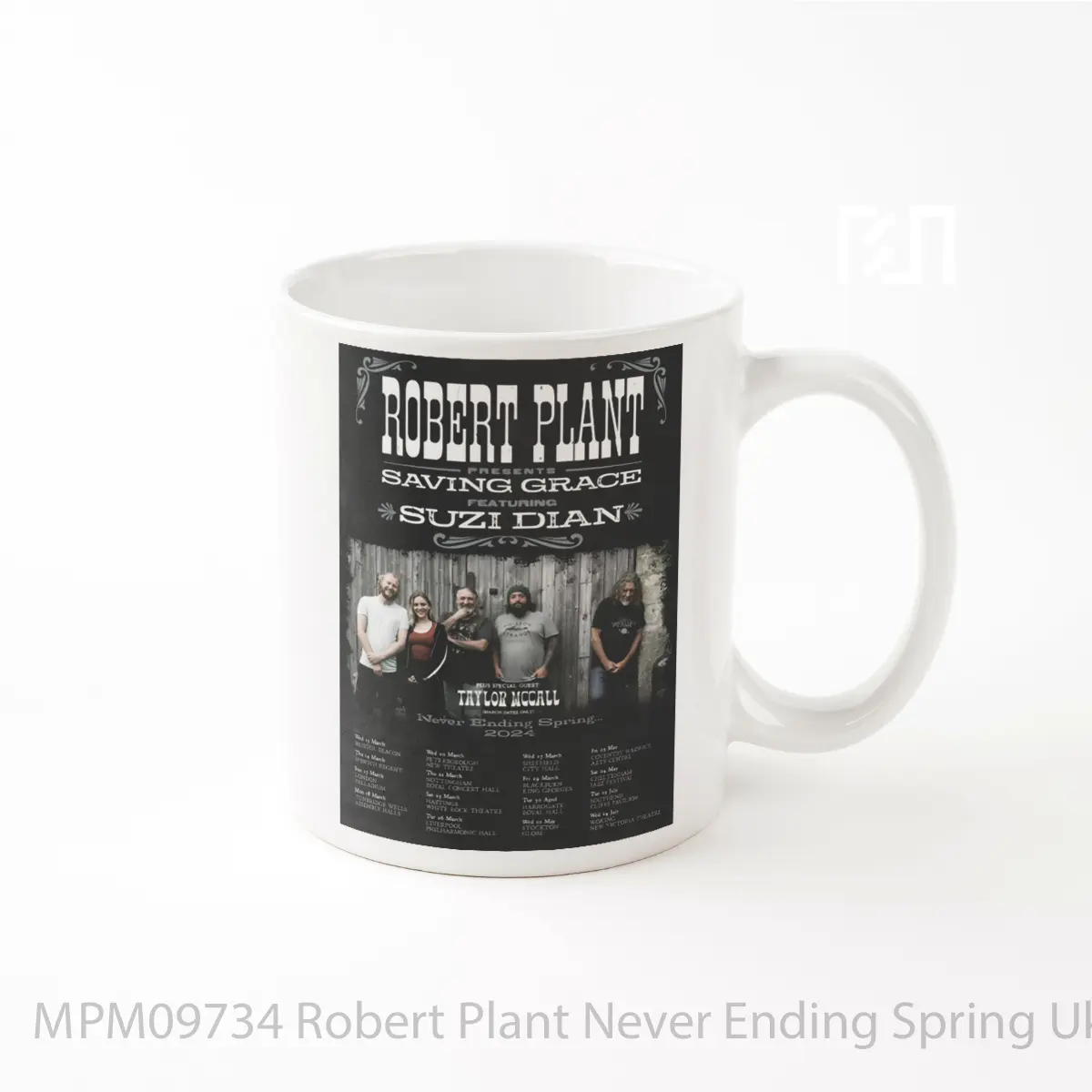 Mug Robert Plant Never Ending Spring Uk Tour 2024 MPM09734