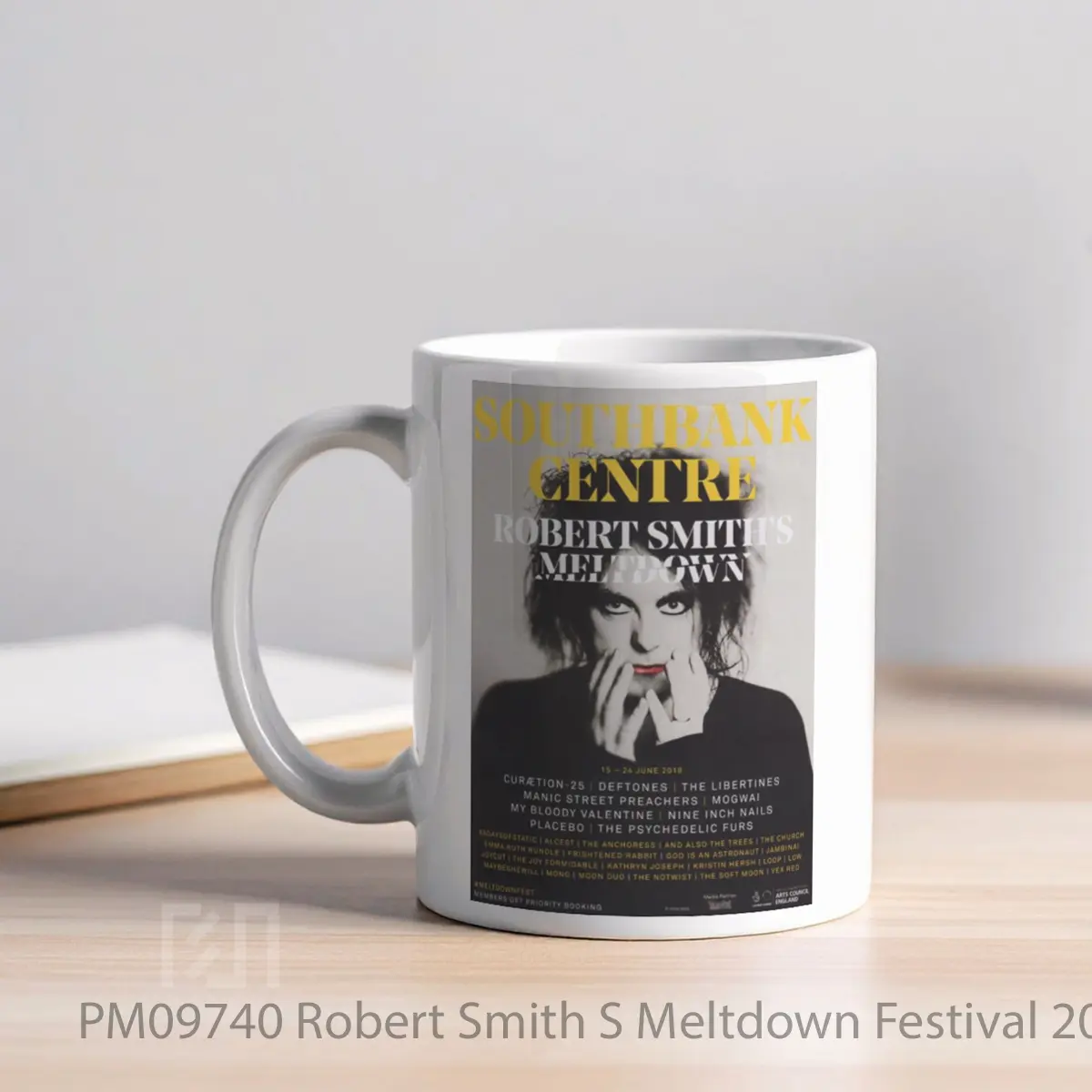 Mug Robert Smith S Meltdown Festival 2018 MPM09740 - All-side / Desain