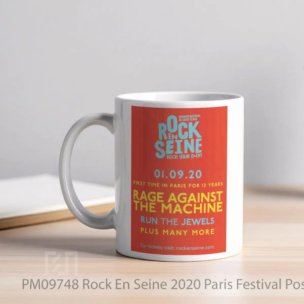 Mug Rock En Seine 2020 Paris Festival MPM09748 - All-side / Desain