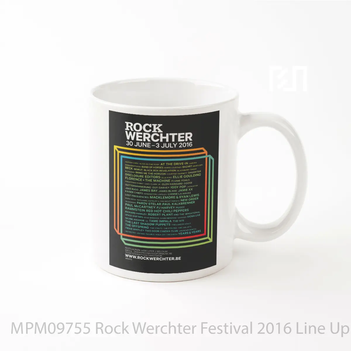 Mug Rock Werchter Festival 2016 Line Up MPM09755