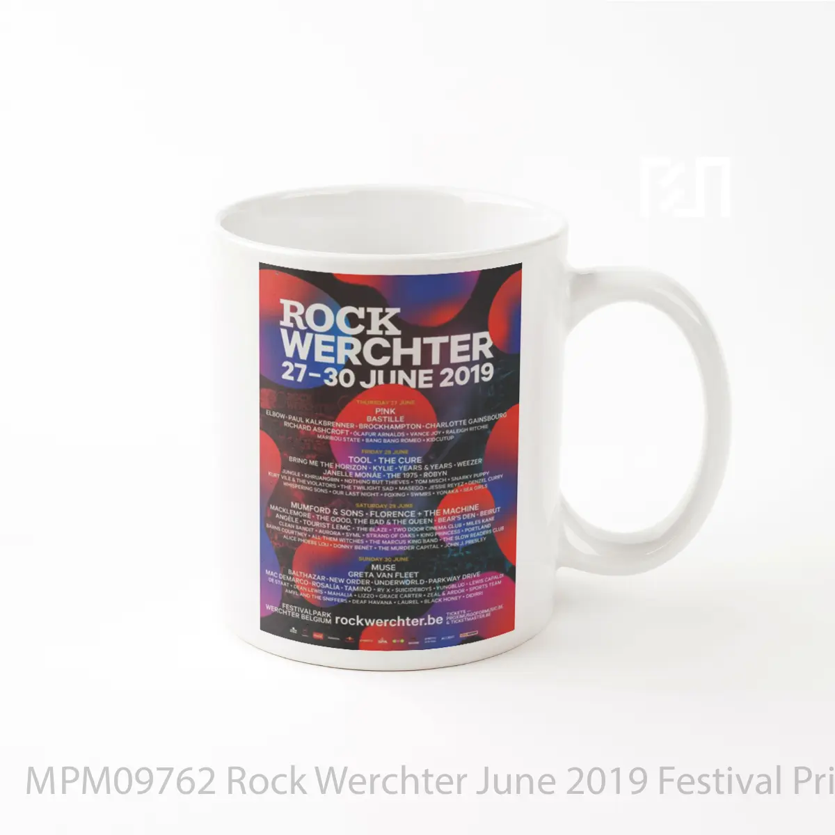 Mug Rock Werchter June 2019 Festival Print MPM09762