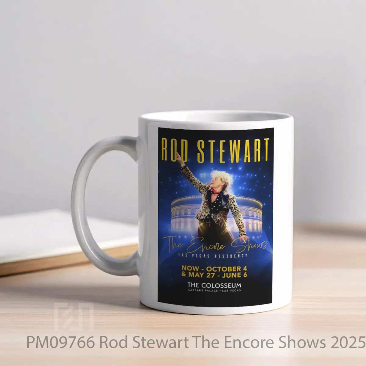Mug Rod Stewart The Encore Shows 2025 2026 Las Vegas Residency MPM09766 - All-side / Desain