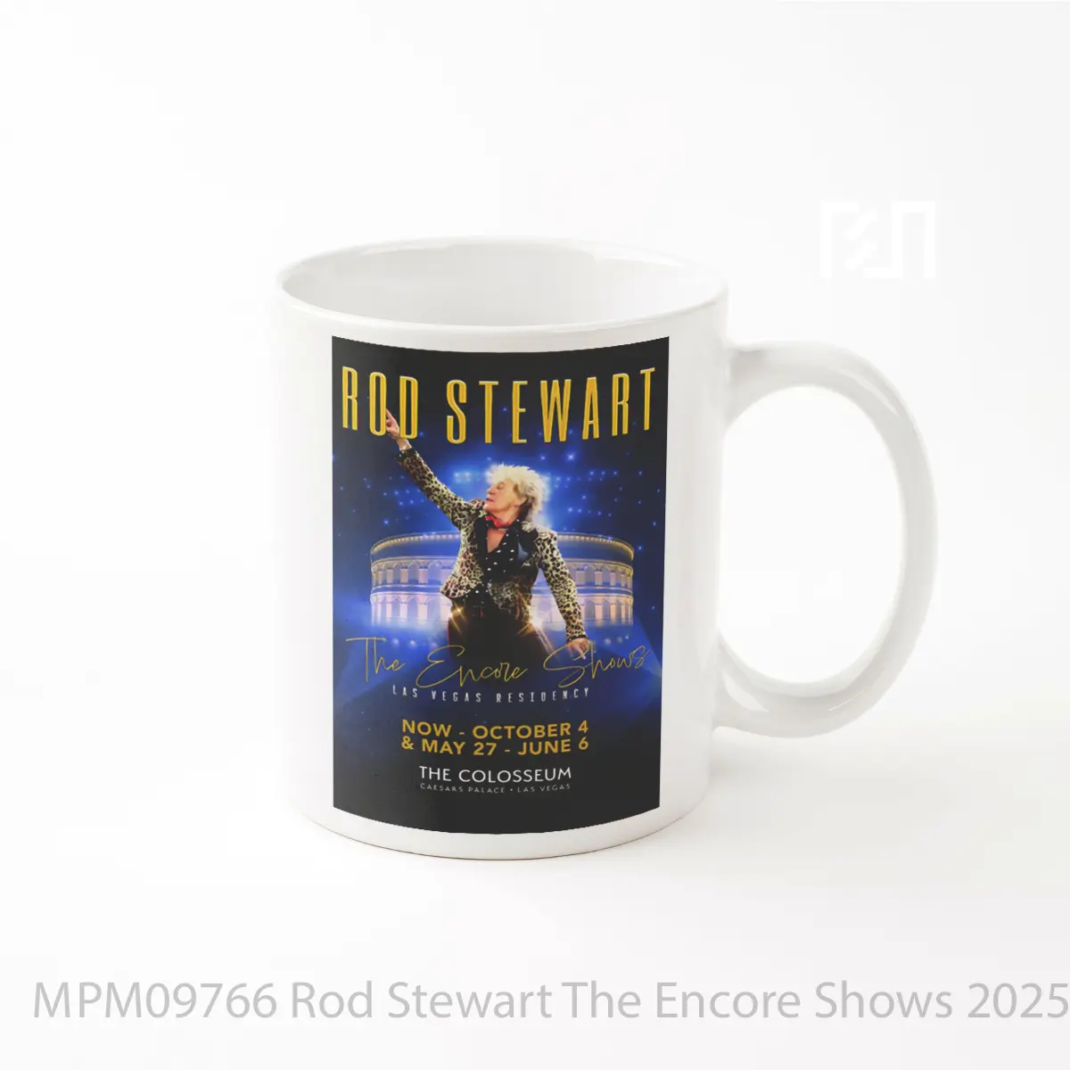 Mug Rod Stewart The Encore Shows 2025 2026 Las Vegas Residency MPM09766