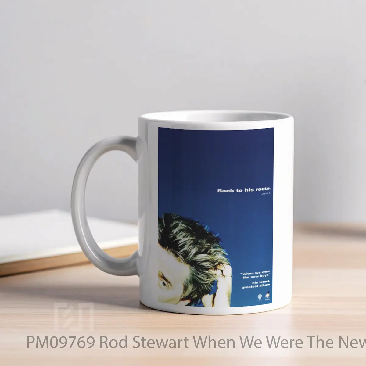 Mug Rod Stewart When We Were The New Boys MPM09769 - All-side / Desain