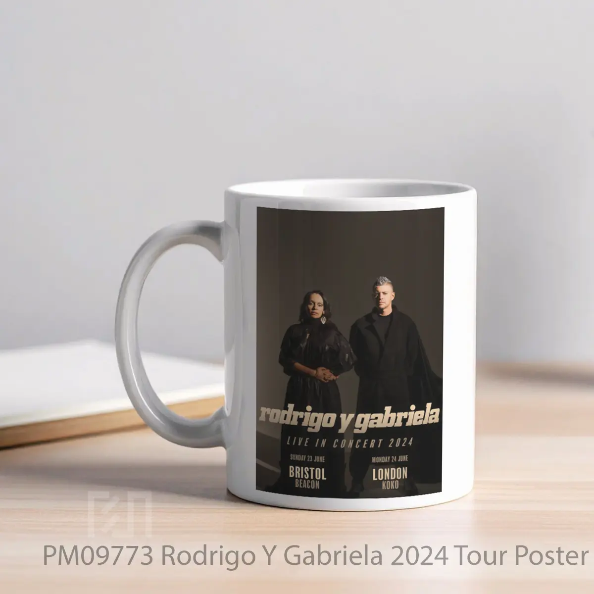 Mug Rodrigo Y Gabriela 2024 Tour MPM09773 - All-side / Desain