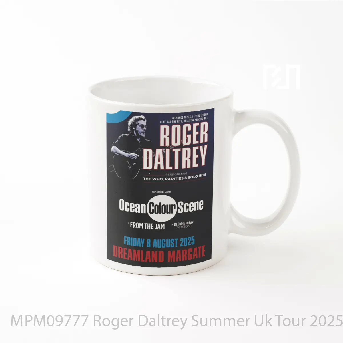 Mug Roger Daltrey Summer Uk Tour 2025 Dreaming The Who MPM09777