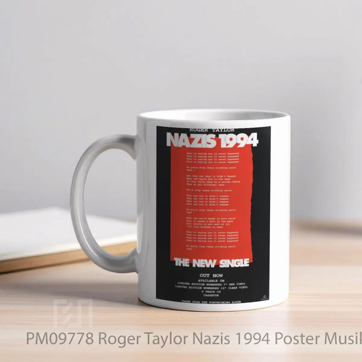 Mug Roger Taylor Nazis 1994 MPM09778 - All-side / Desain