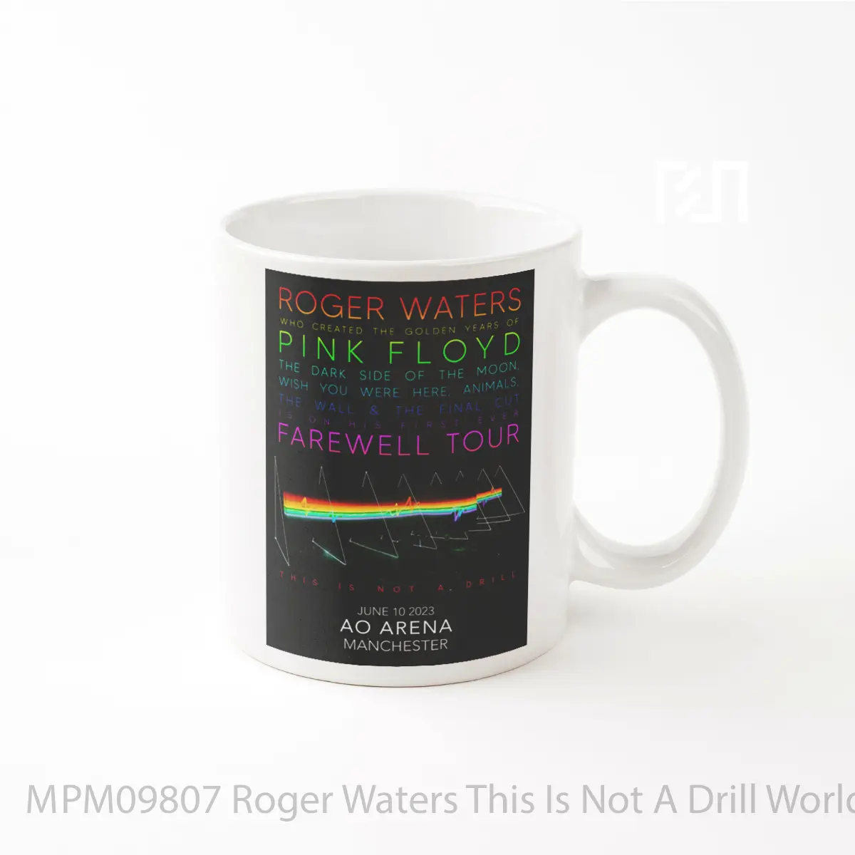 Mug Roger Waters This Is Not A Drill World Tour 2023 Manchester England Ao Arena MPM09807