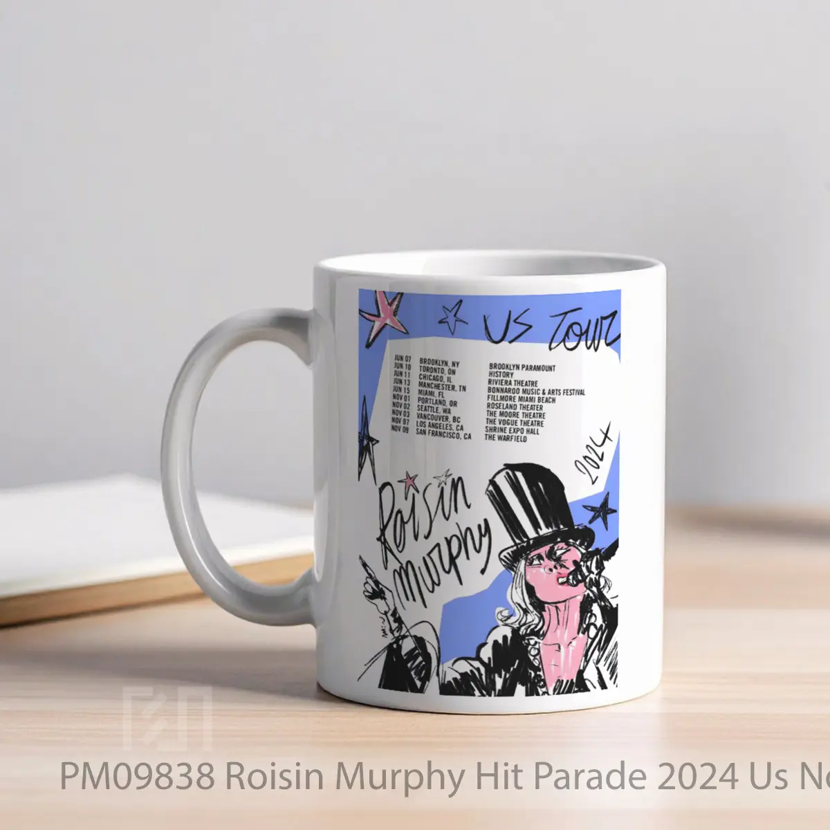 Mug Roisin Murphy Hit Parade 2024 Us North American To MPM09838 - All-side / Desain