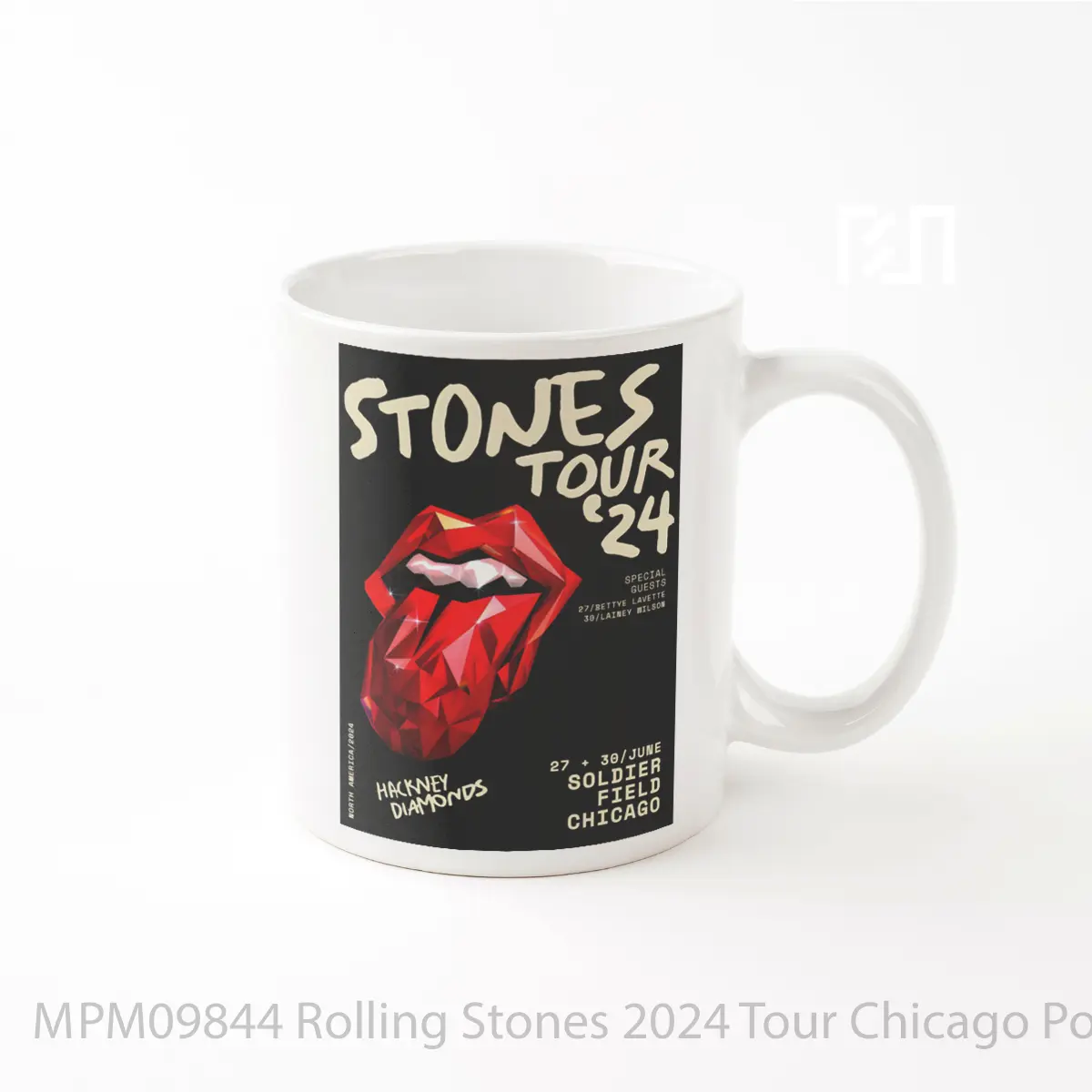 Mug Rolling Stones 2024 Tour Chicago MPM09844
