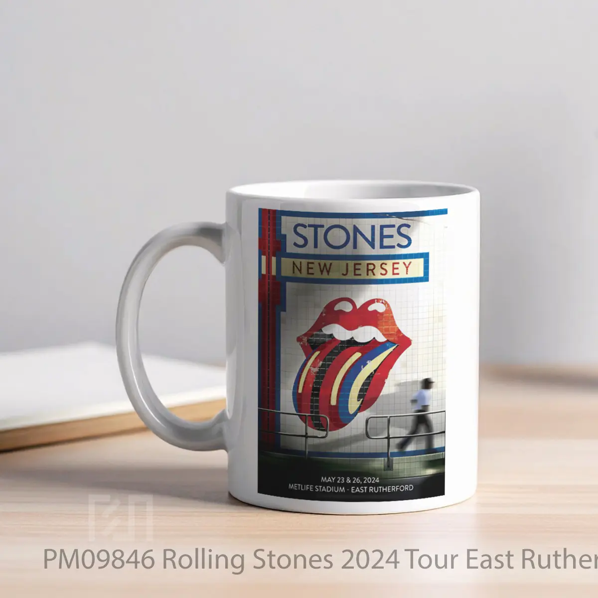 Mug Rolling Stones 2024 Tour East Rutherford MPM09846 - All-side / Desain