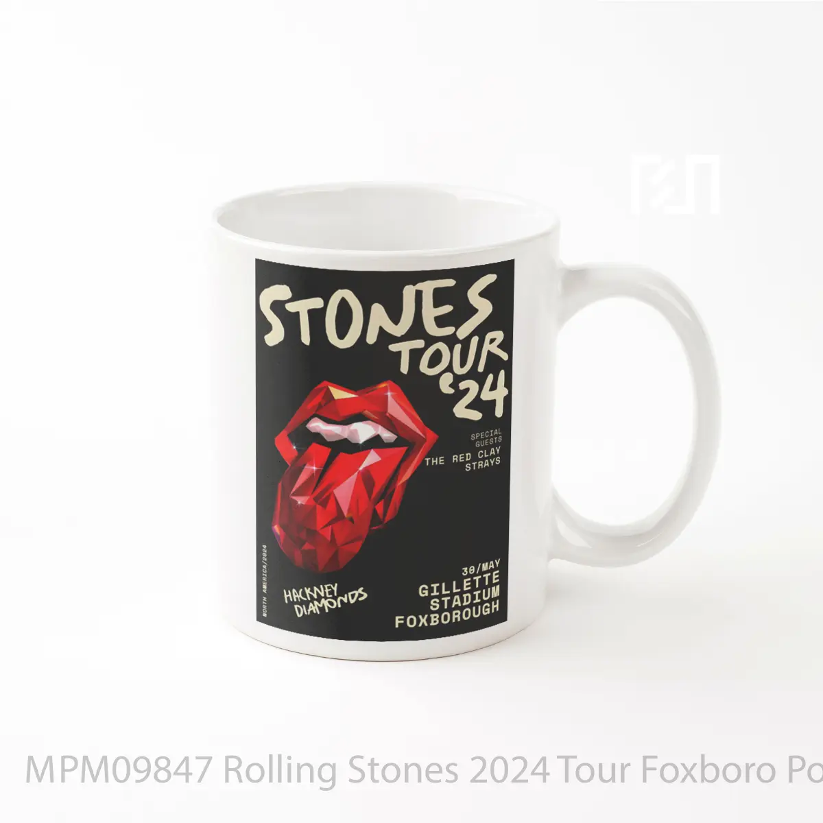 Mug Rolling Stones 2024 Tour Foxboro MPM09847
