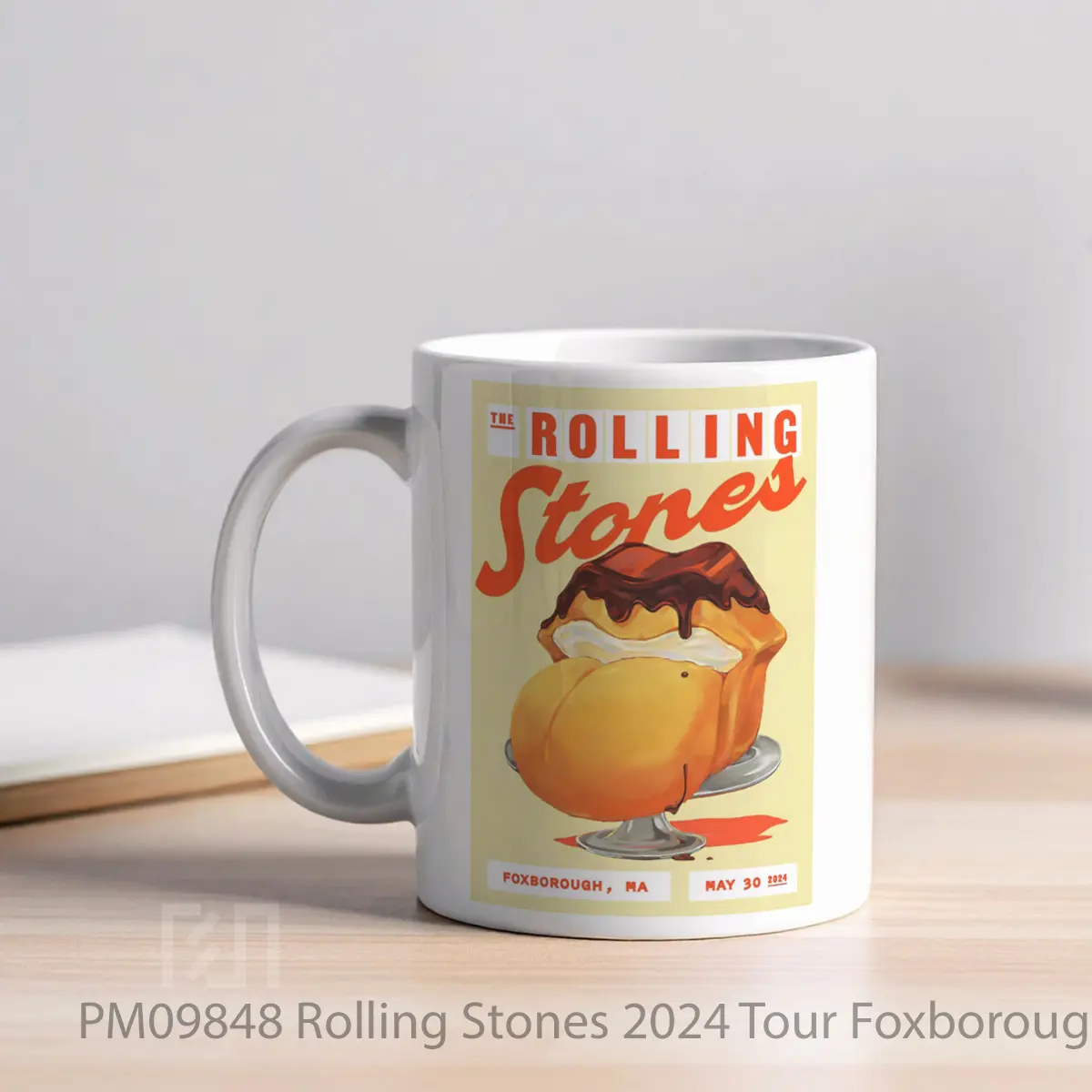 Mug Rolling Stones 2024 Tour Foxborough MPM09848 - All-side / Desain