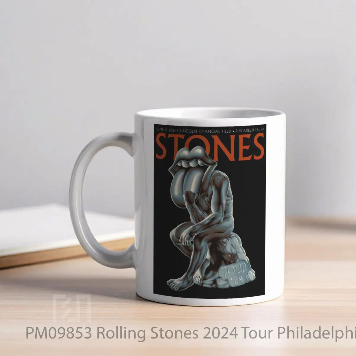 Mug Rolling Stones 2024 Tour Philadelphia MPM09853 - All-side / Desain