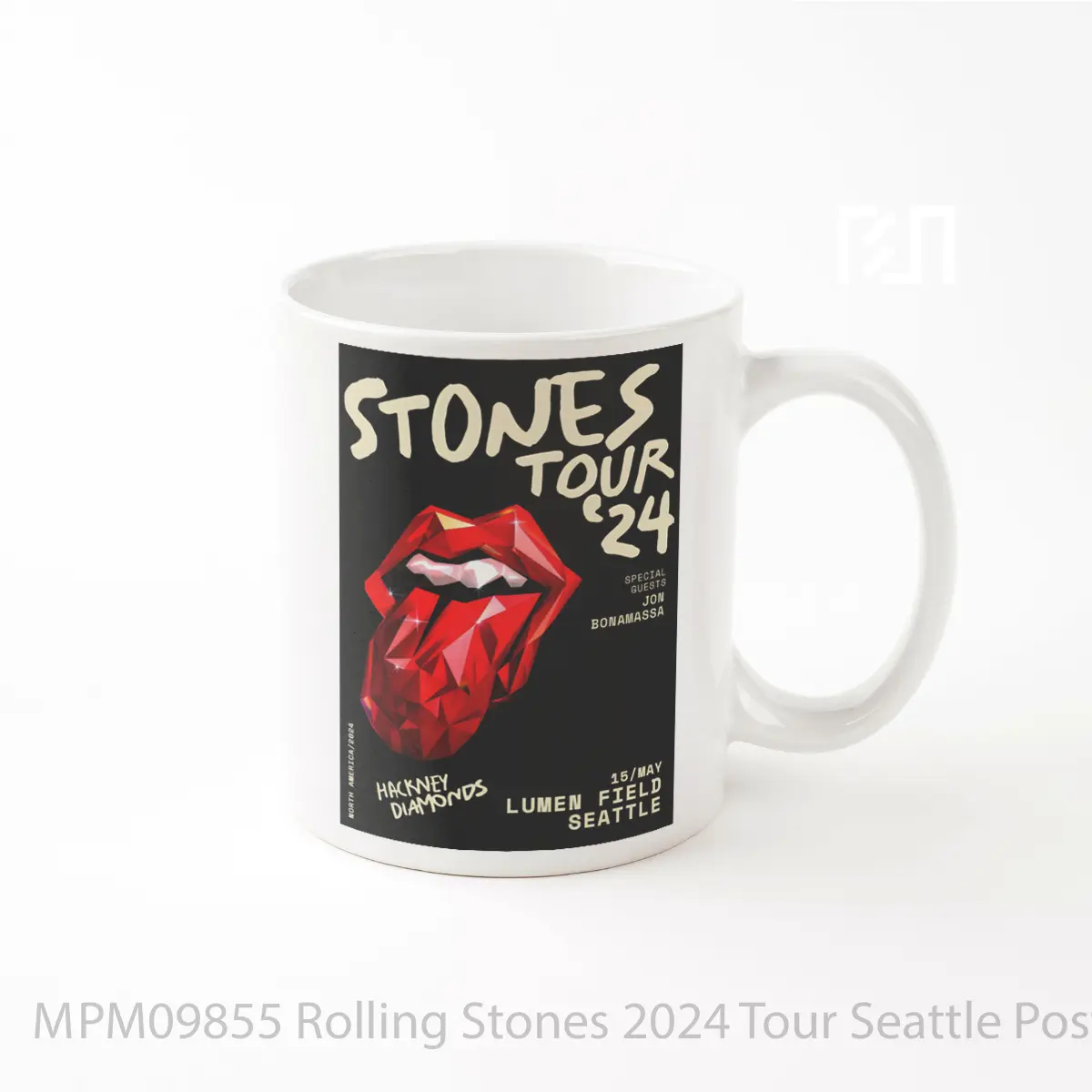 Mug Rolling Stones 2024 Tour Seattle MPM09855