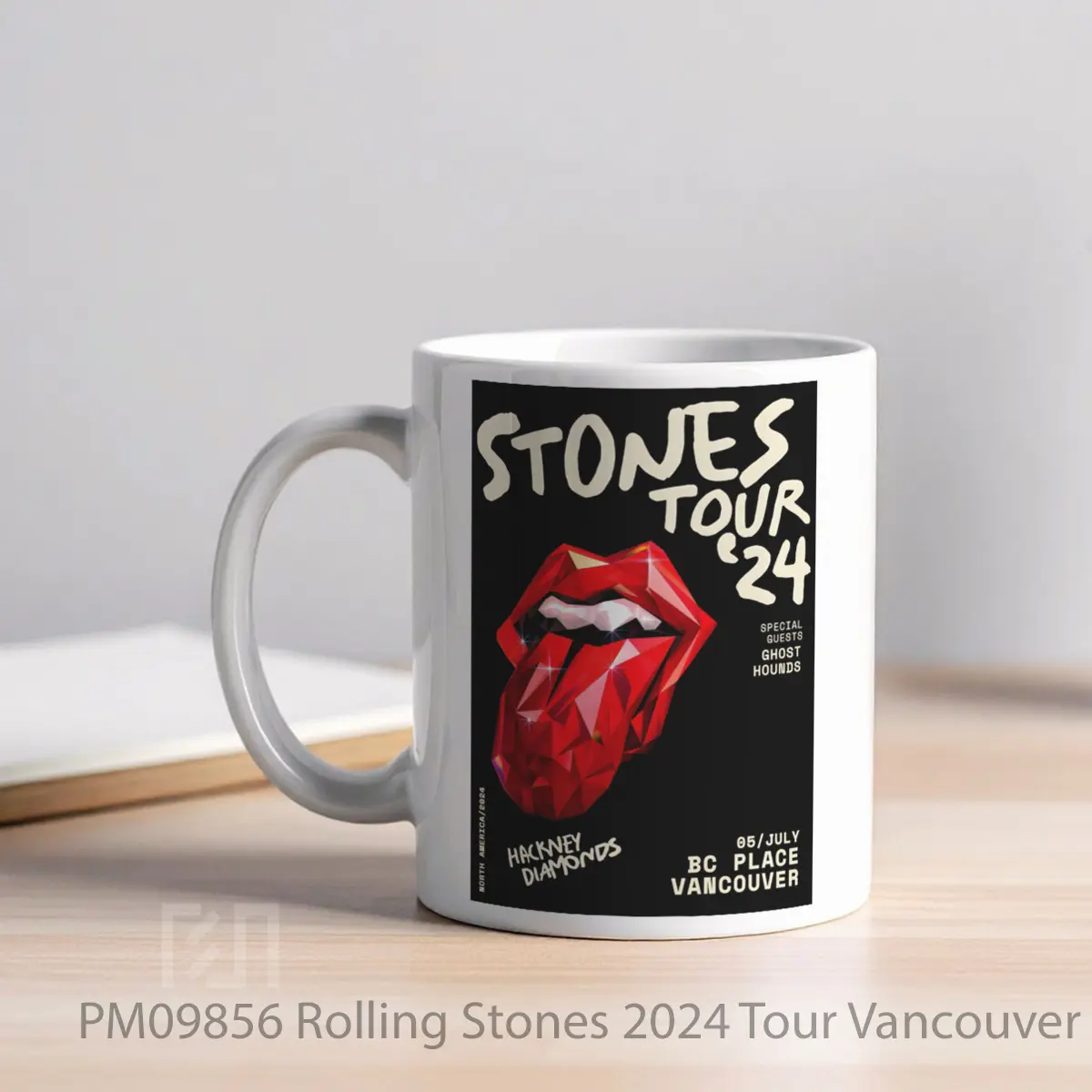 Mug Rolling Stones 2024 Tour Vancouver MPM09856 - All-side / Desain