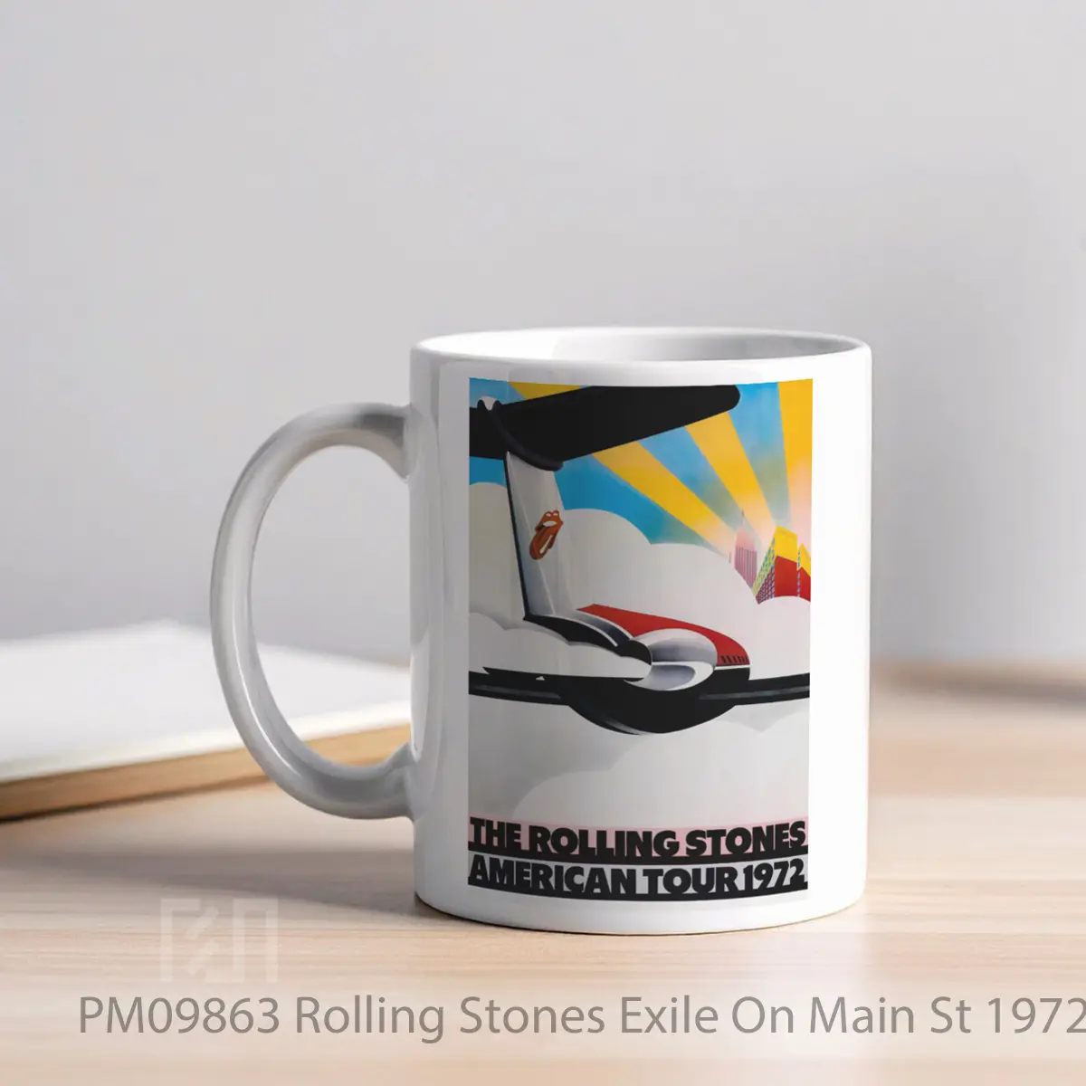 Mug Rolling Stones Exile On Main St 1972 American Tour MPM09863 - All-side / Desain