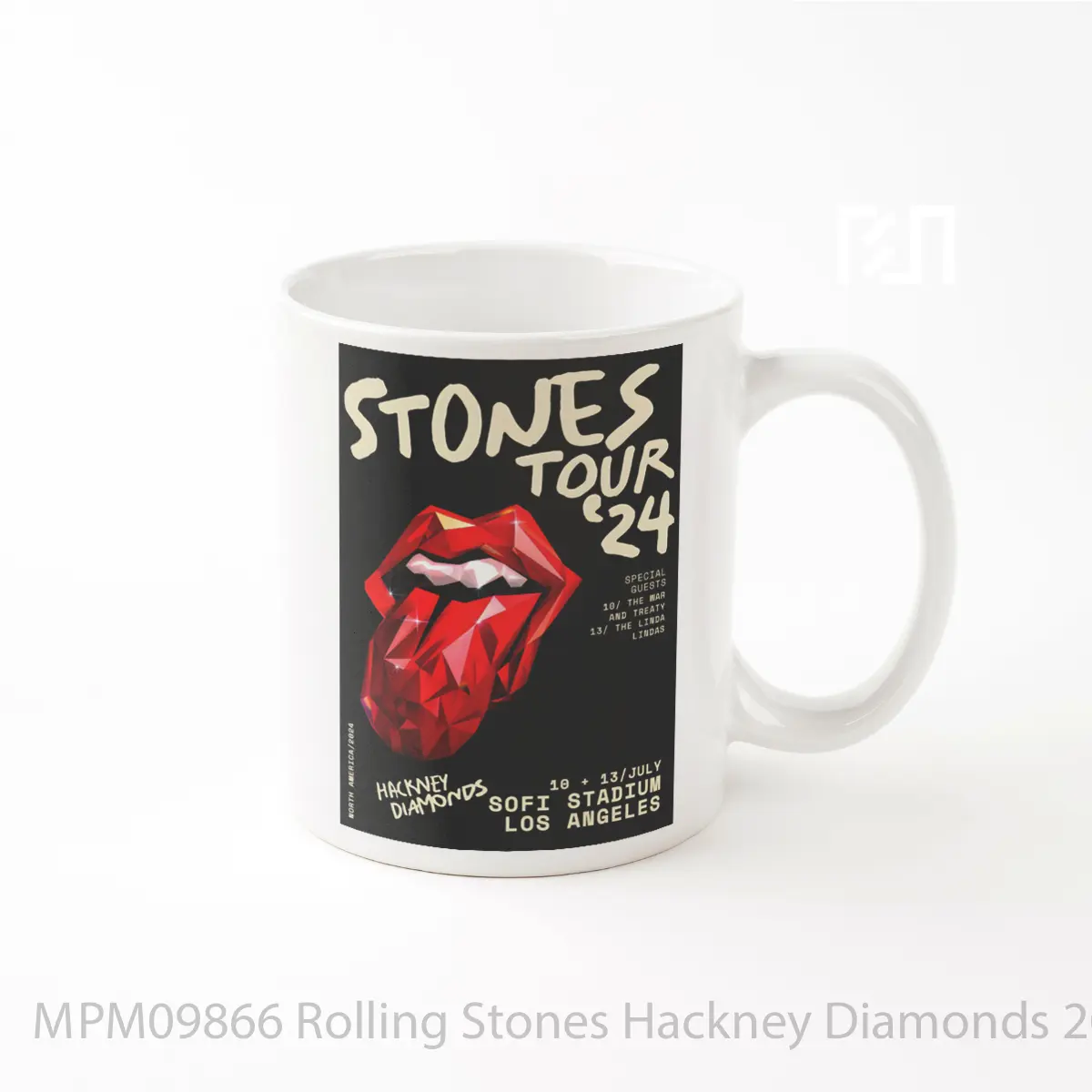 Mug Rolling Stones Hackney Diamonds 2024 Tour 1 MPM09866