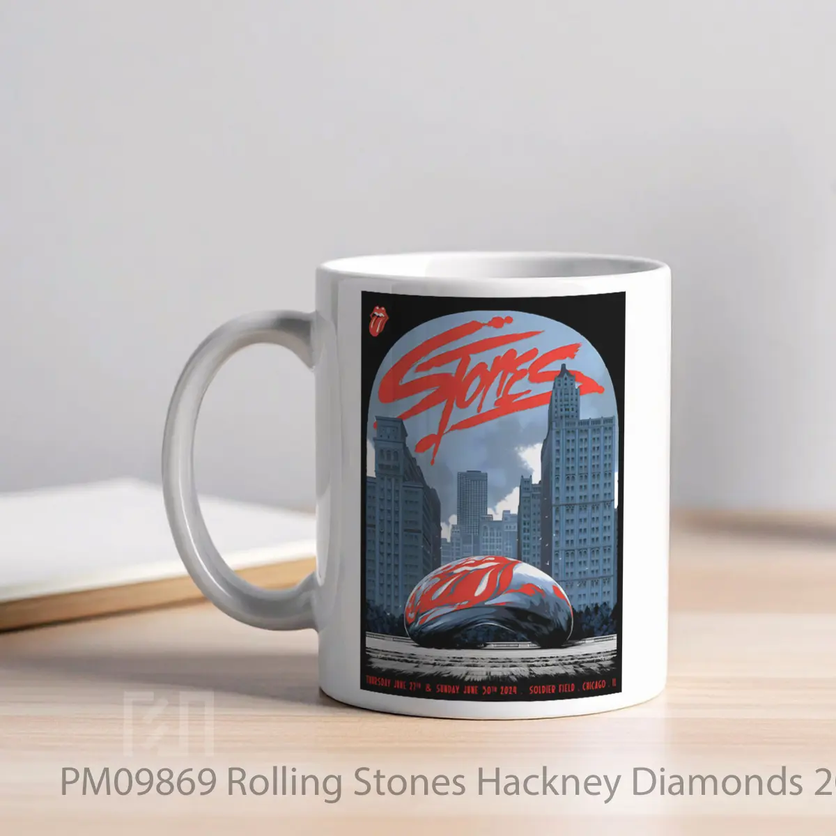 Mug Rolling Stones Hackney Diamonds 2024 Tour MPM09869 - All-side / Desain