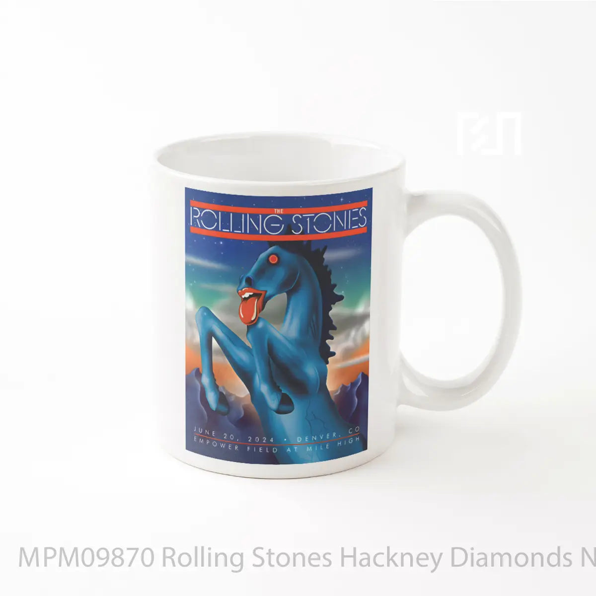 Mug Rolling Stones Hackney Diamonds North America Tour 2024 Denver Empower Field MPM09870
