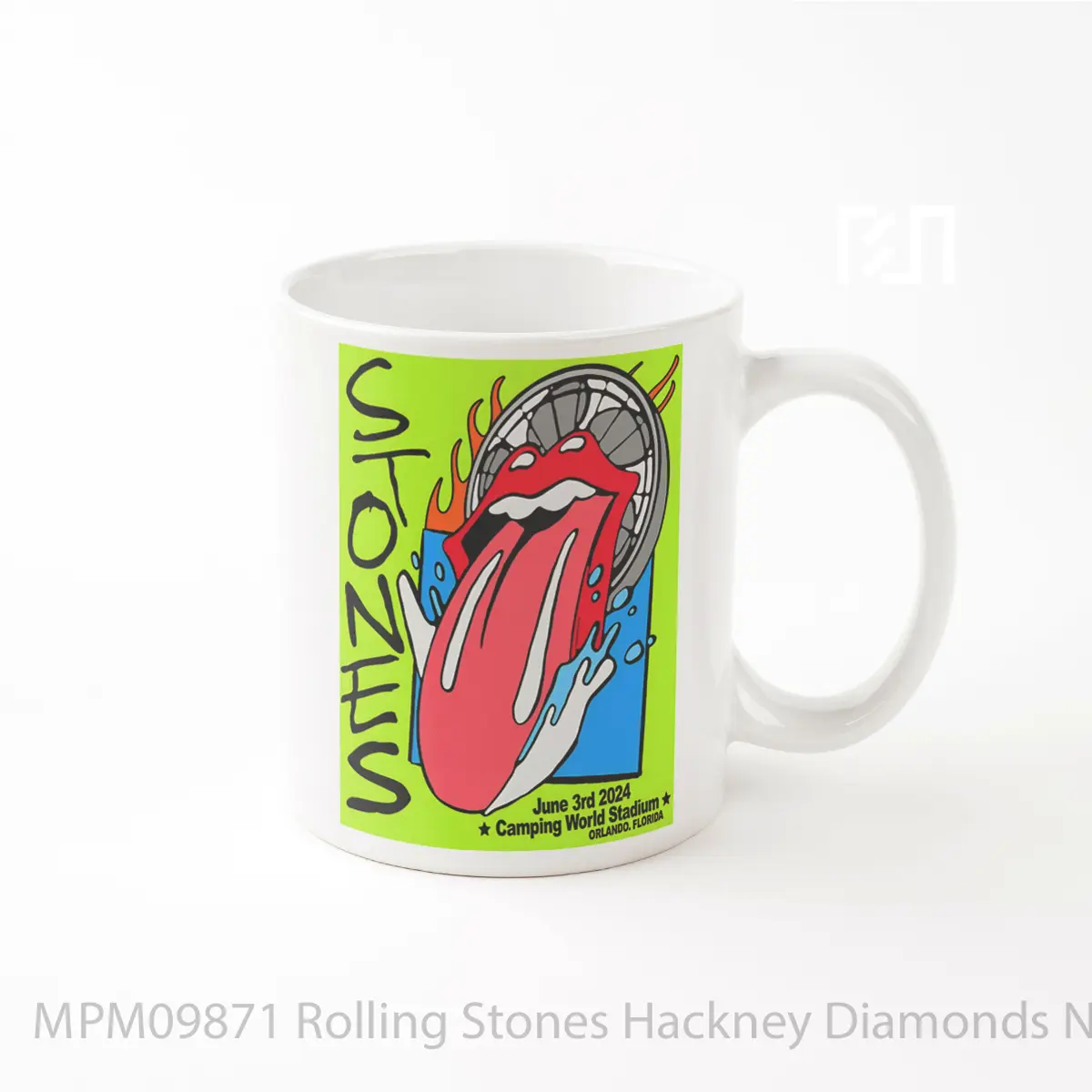 Mug Rolling Stones Hackney Diamonds North America Tour 2024 Orlando Camping World Stadium MPM09871