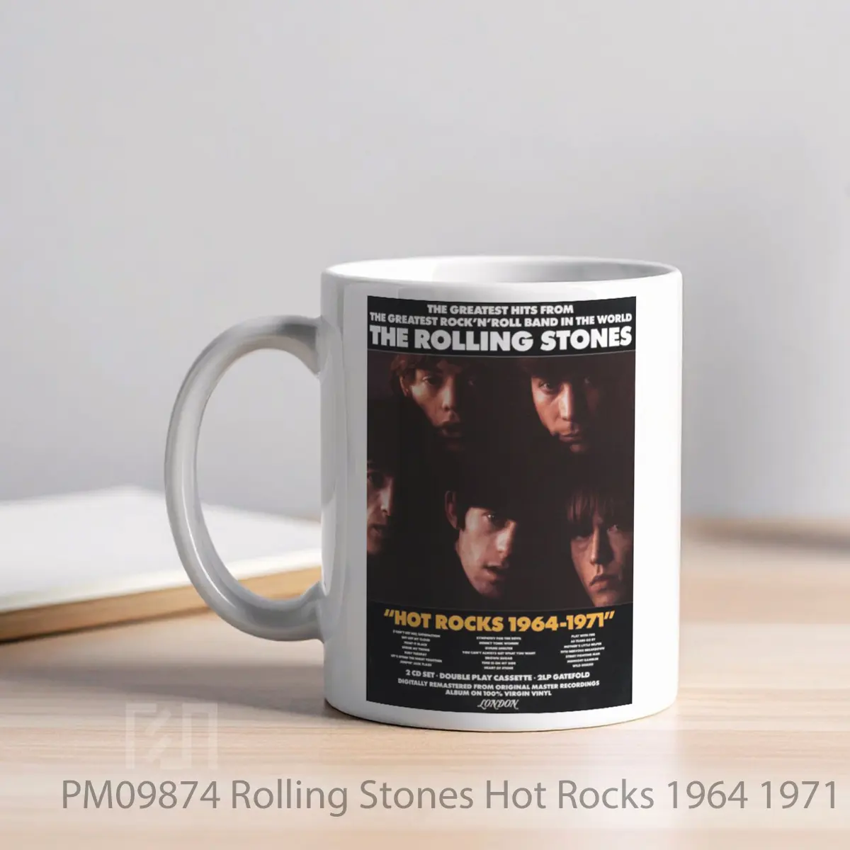 Mug Rolling Stones Hot Rocks 1964 1971 MPM09874 - All-side / Desain
