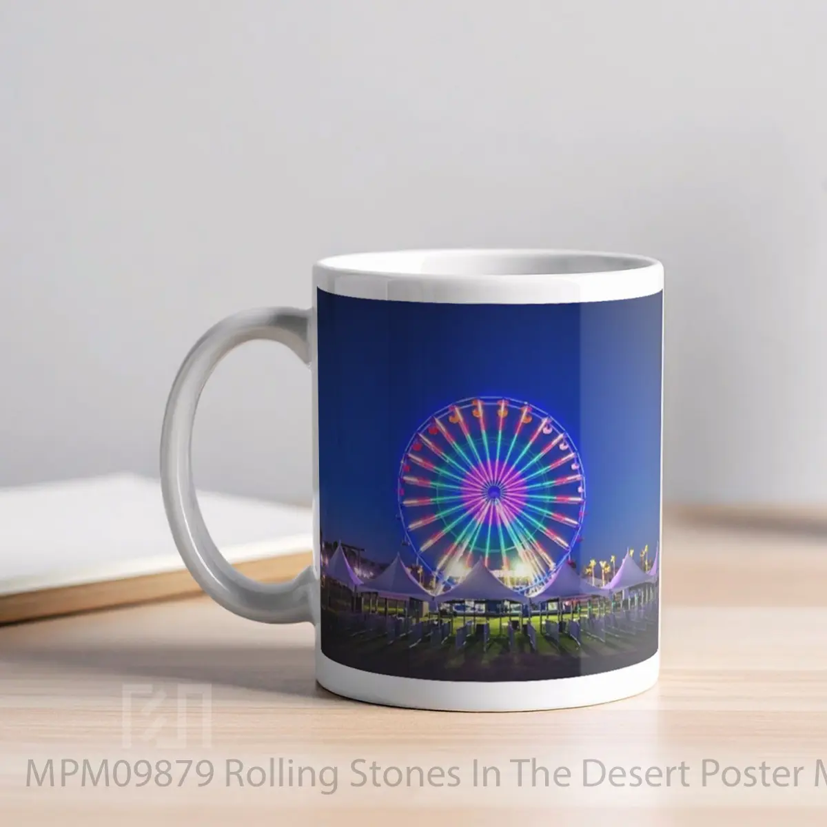 Mug Rolling Stones In The Desert MPM09879 - All-side / Desain