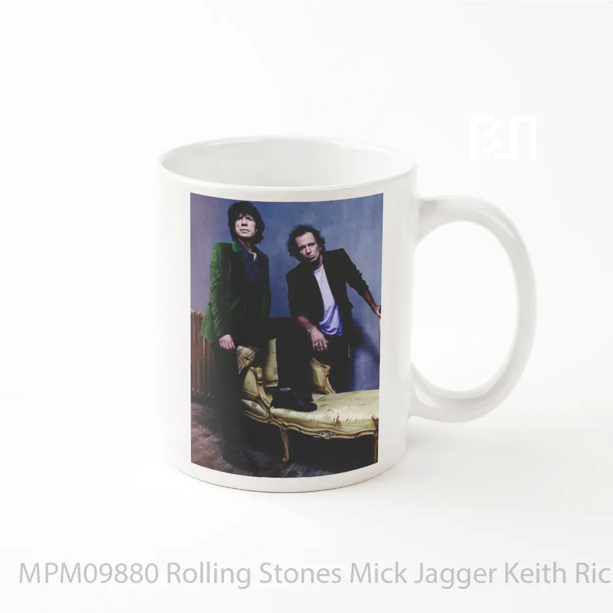 Mug Rolling Stones Mick Jagger Keith Richards MPM09880
