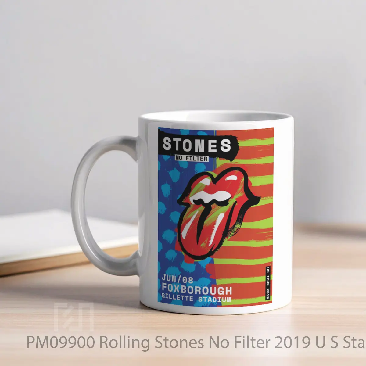 Mug Rolling Stones No Filter 2019 U S Stadium Tour Fo MPM09900 - All-side / Desain