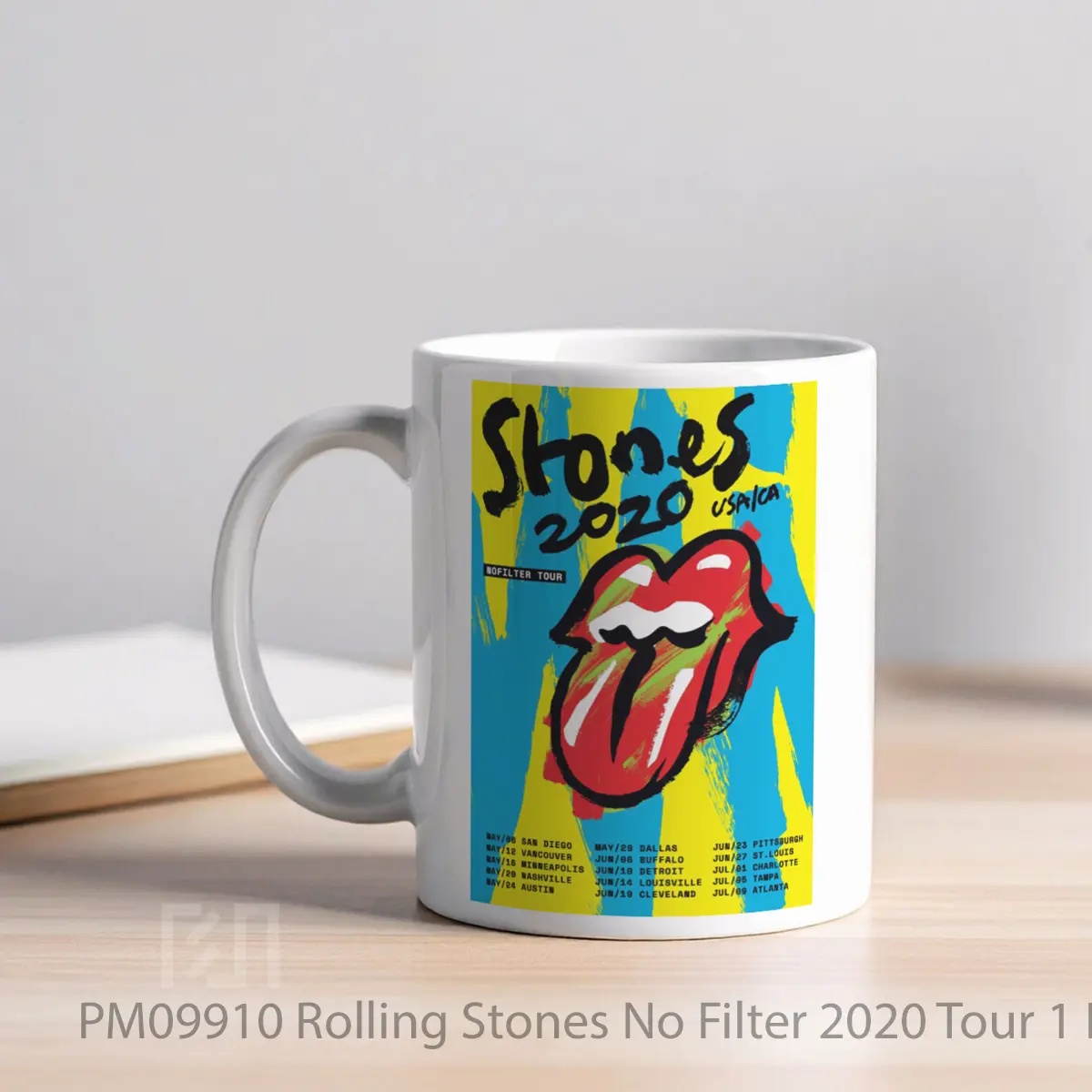 Mug Rolling Stones No Filter 2020 Tour 1 MPM09910 - All-side / Desain