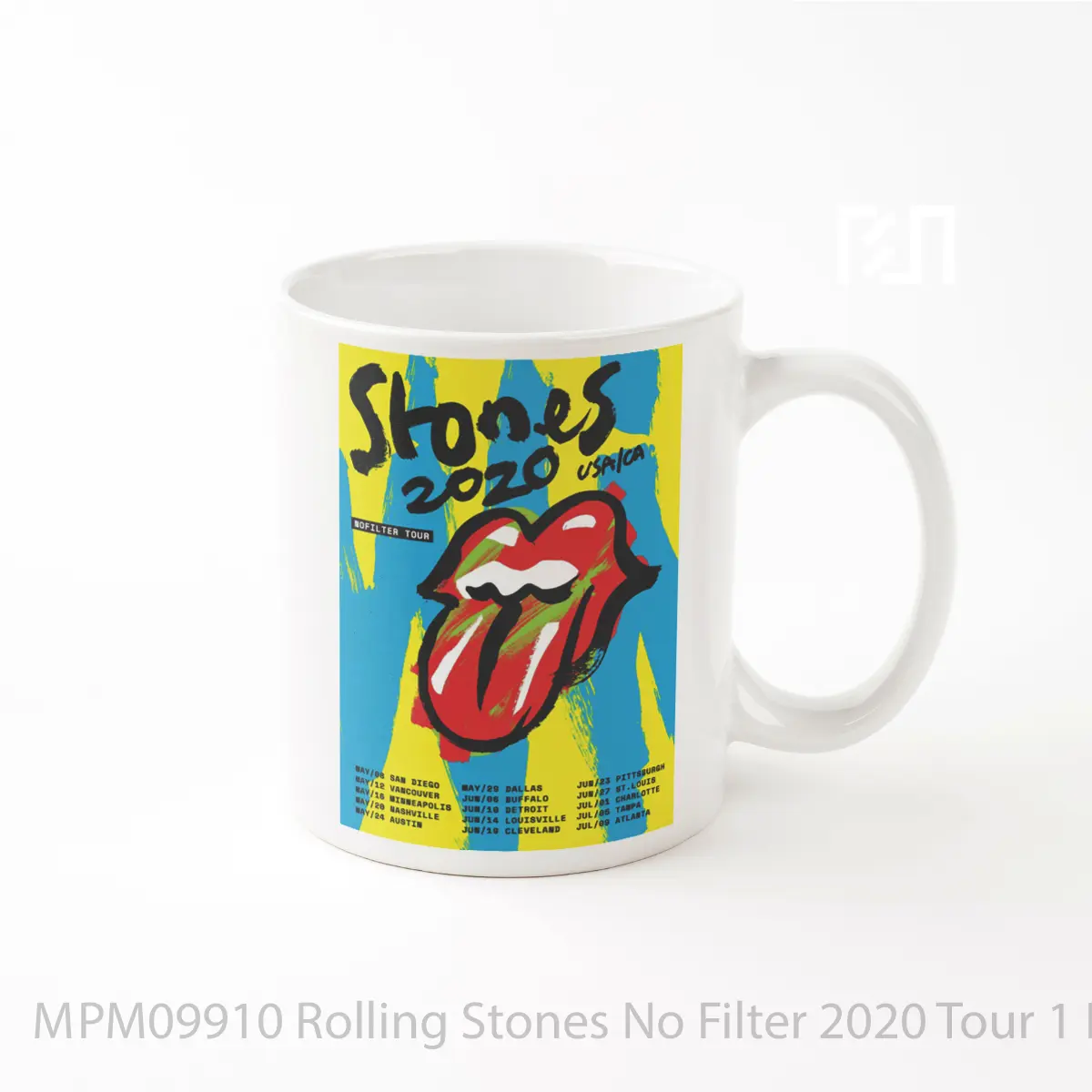 Mug Rolling Stones No Filter 2020 Tour 1 MPM09910