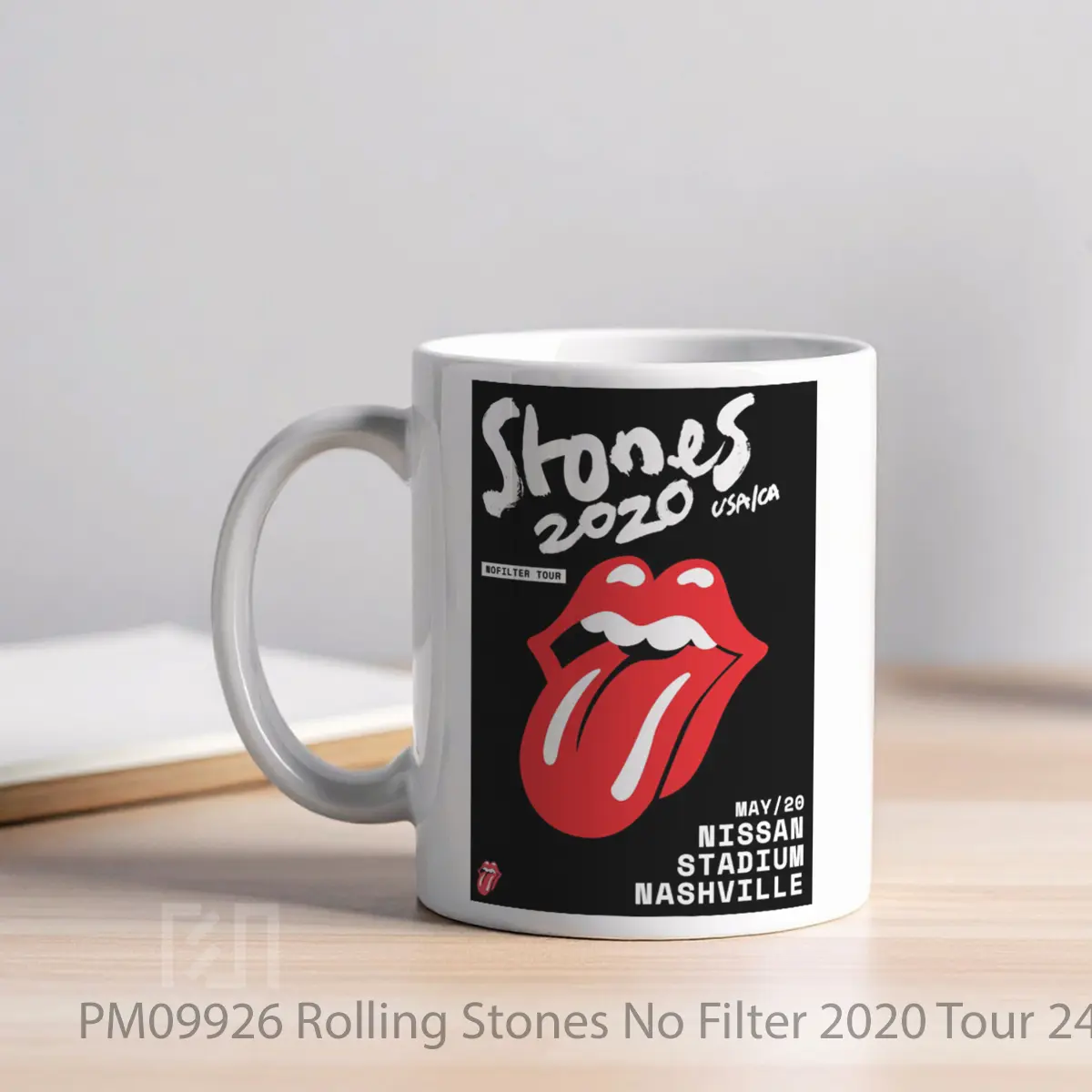 Mug Rolling Stones No Filter 2020 Tour 24 MPM09926 - All-side / Desain