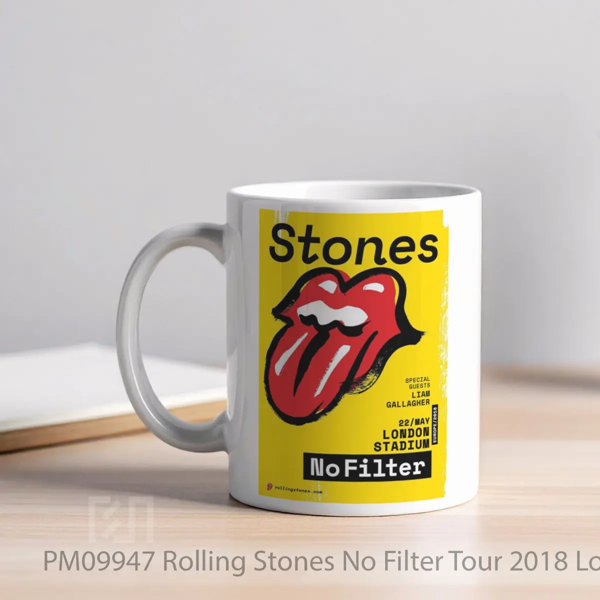 Mug Rolling Stones No Filter Tour 2018 London Stadium 22 May MPM09947 - All-side / Desain