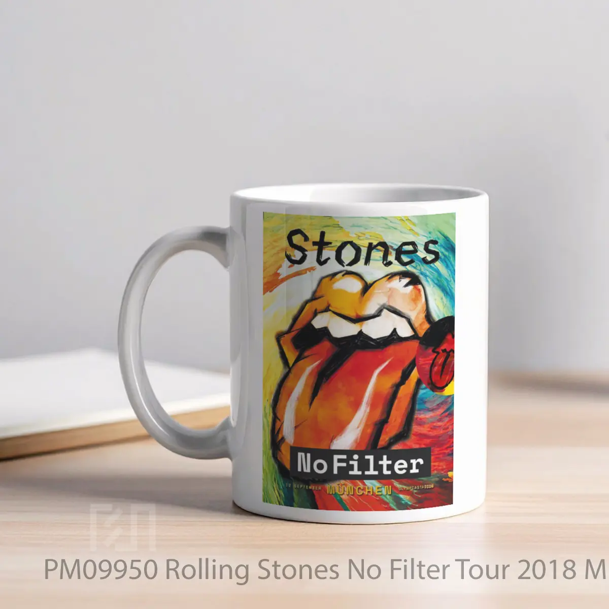 Mug Rolling Stones No Filter Tour 2018 M Nchen Olympiastadion MPM09950 - All-side / Desain