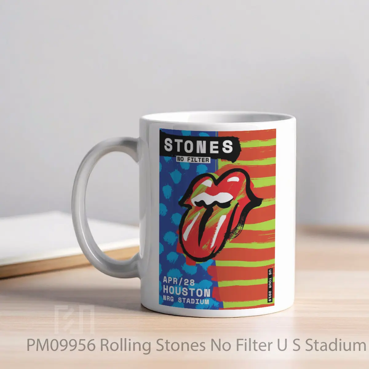 Mug Rolling Stones No Filter U S Stadium Tour 2019 Houston Nrg Stadium MPM09956 - All-side / Desain