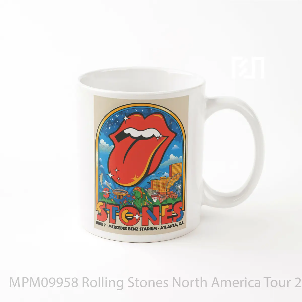 Mug Rolling Stones North America Tour 2024 Atlanta MPM09958