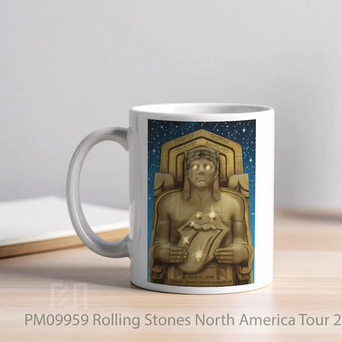 Mug Rolling Stones North America Tour 2024 Cleveland MPM09959 - All-side / Desain