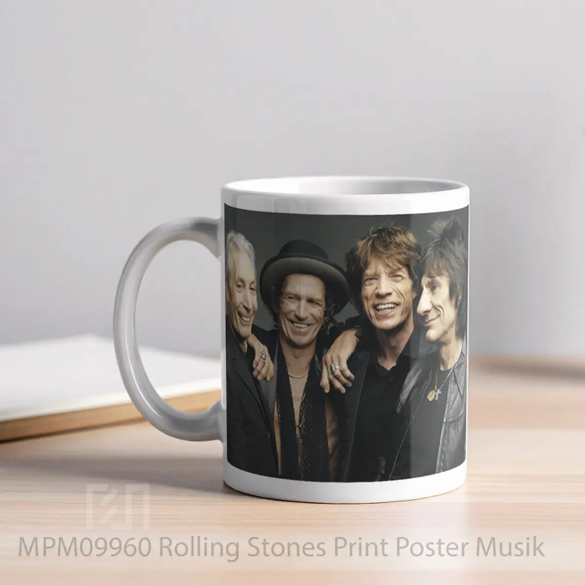 Mug Rolling Stones Print MPM09960 - All-side / Desain
