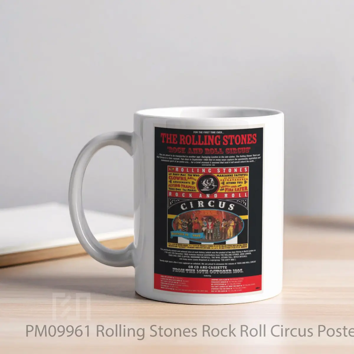 Mug Rolling Stones Rock Roll Circus MPM09961 - All-side / Desain