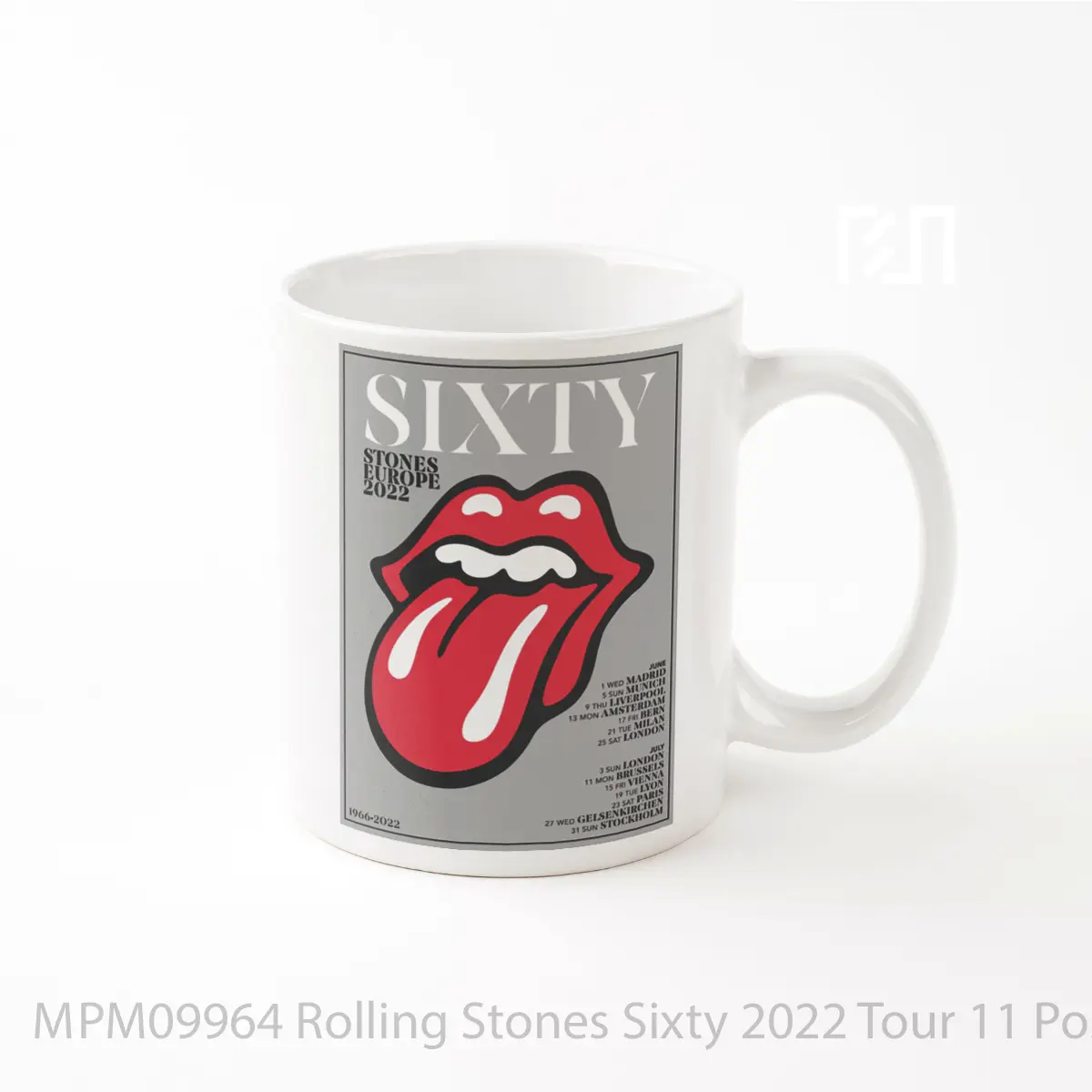 Mug Rolling Stones Sixty 2022 Tour 11 MPM09964