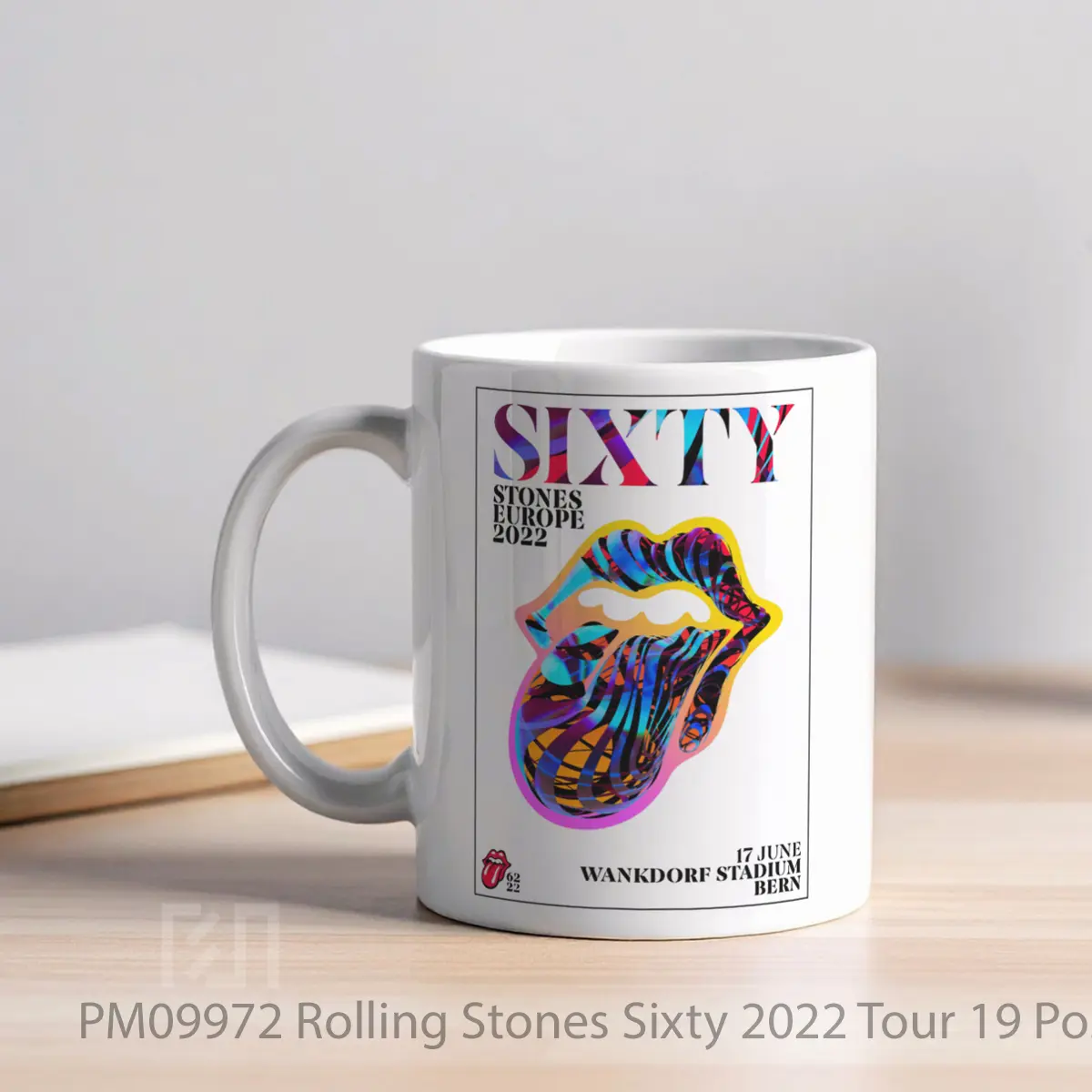 Mug Rolling Stones Sixty 2022 Tour 19 MPM09972 - All-side / Desain