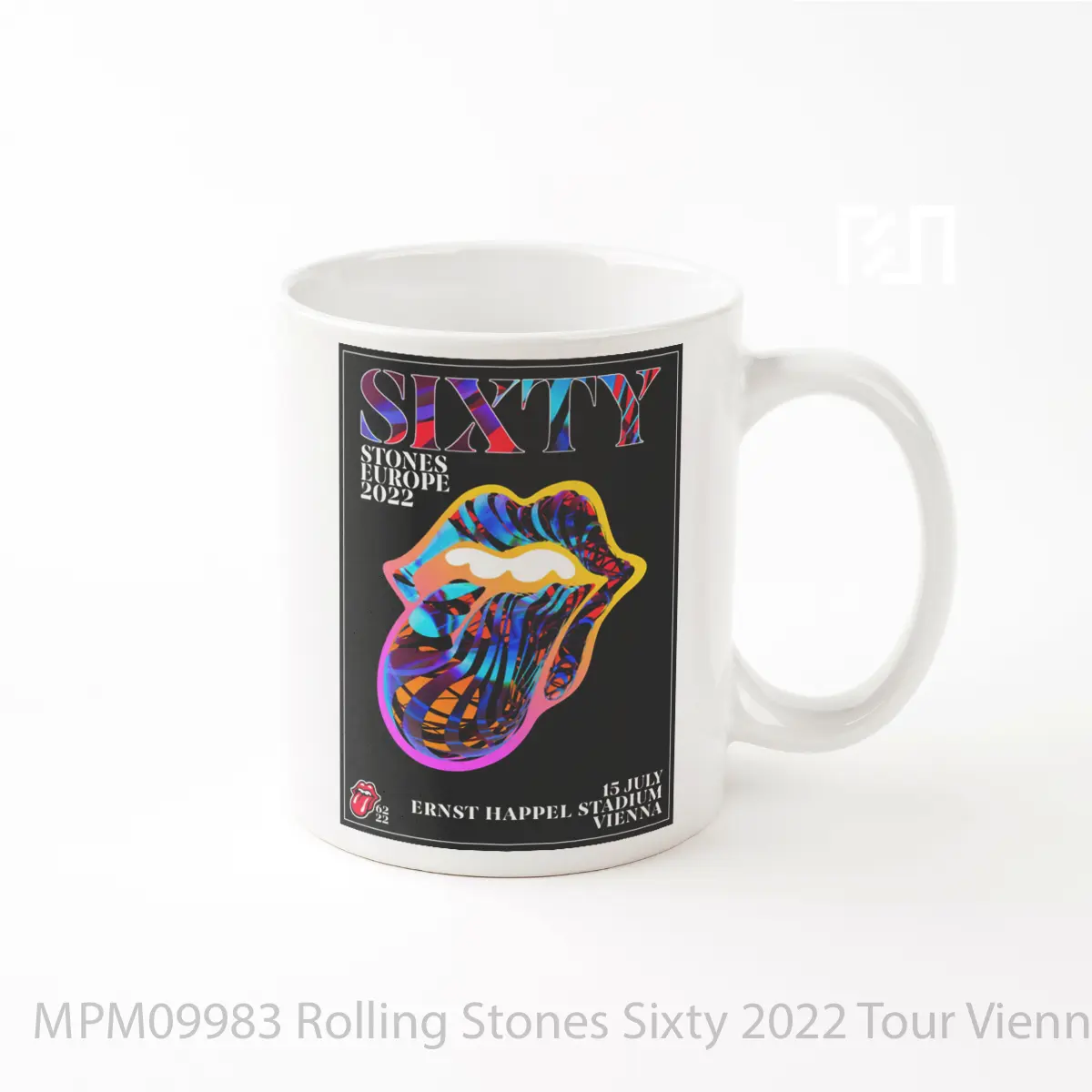 Mug Rolling Stones Sixty 2022 Tour Vienna Ernst Happel Stadion MPM09983
