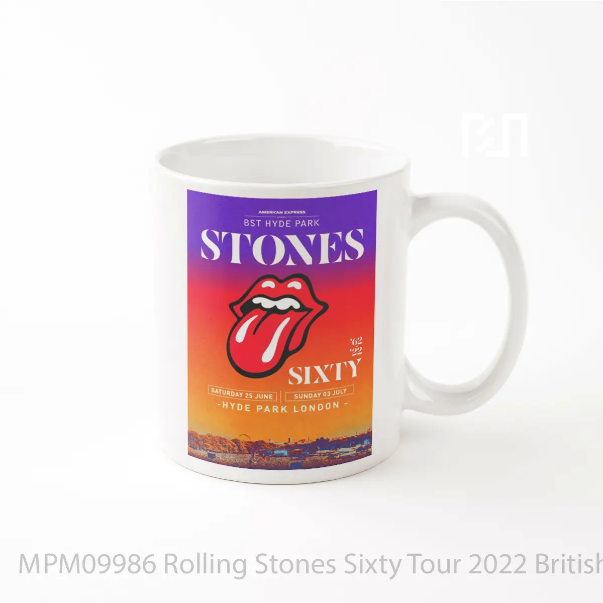 Mug Rolling Stones Sixty Tour 2022 British Summer Time London MPM09986