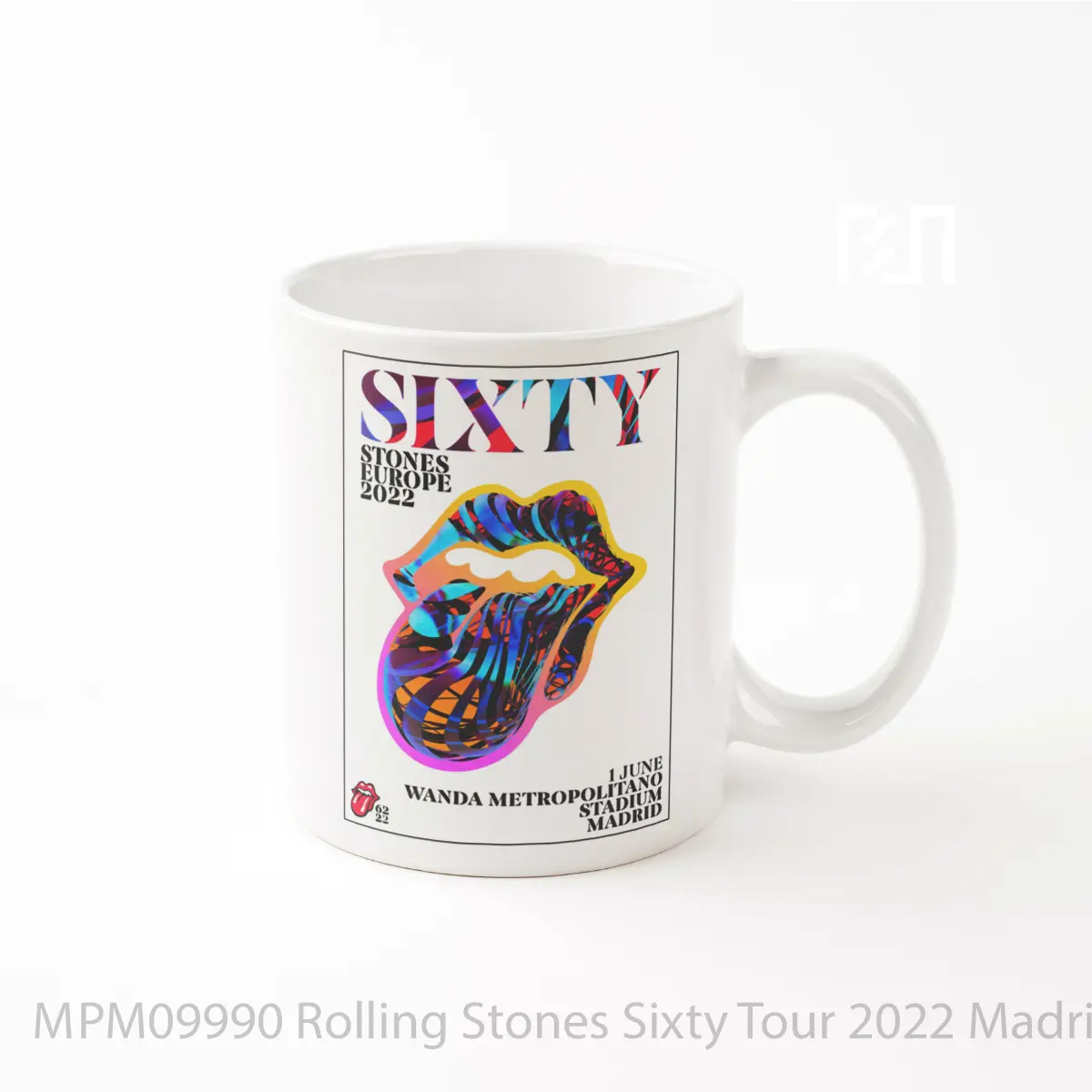 Mug Rolling Stones Sixty Tour 2022 Madrid MPM09990