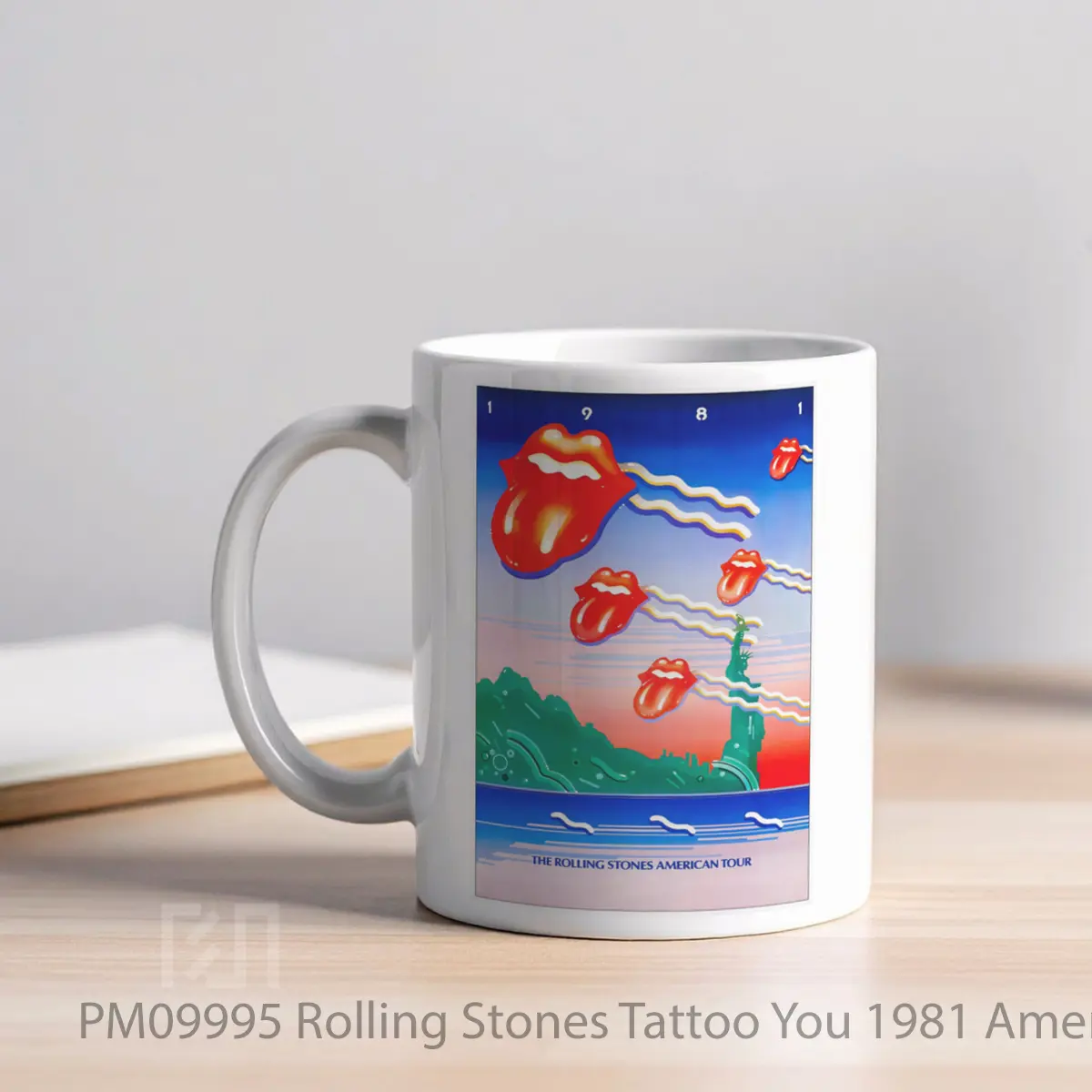 Mug Rolling Stones Tattoo You 1981 American Tour MPM09995 - All-side / Desain