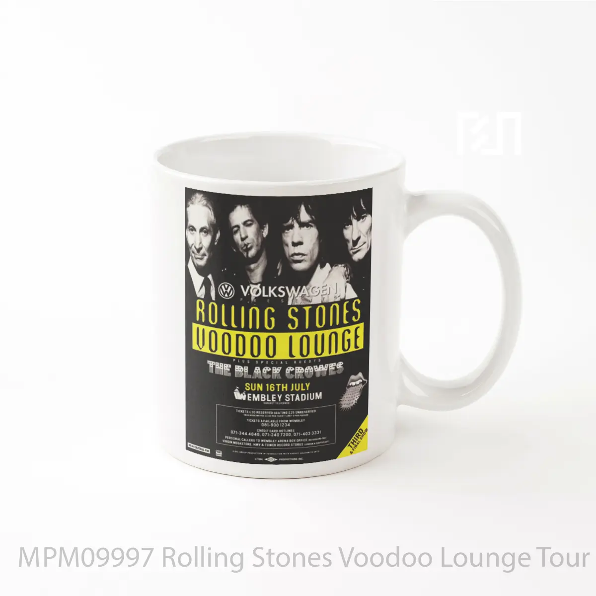 Mug Rolling Stones Voodoo Lounge Tour 1994 London Wembley Stadium MPM09997
