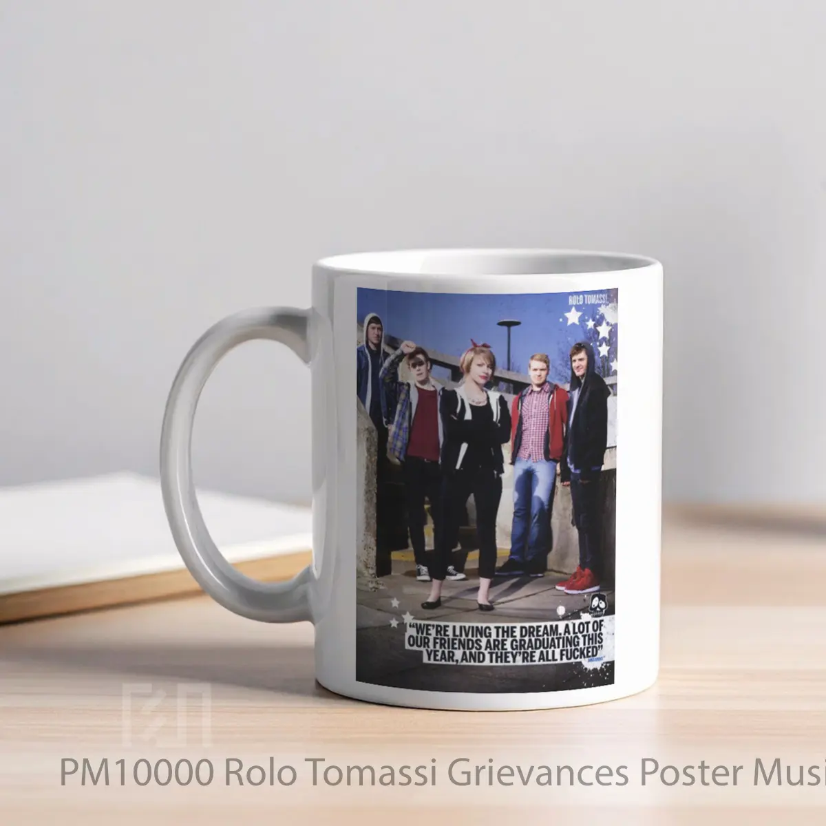 Mug Rolo Tomassi Grievances MPM10000 - All-side / Desain